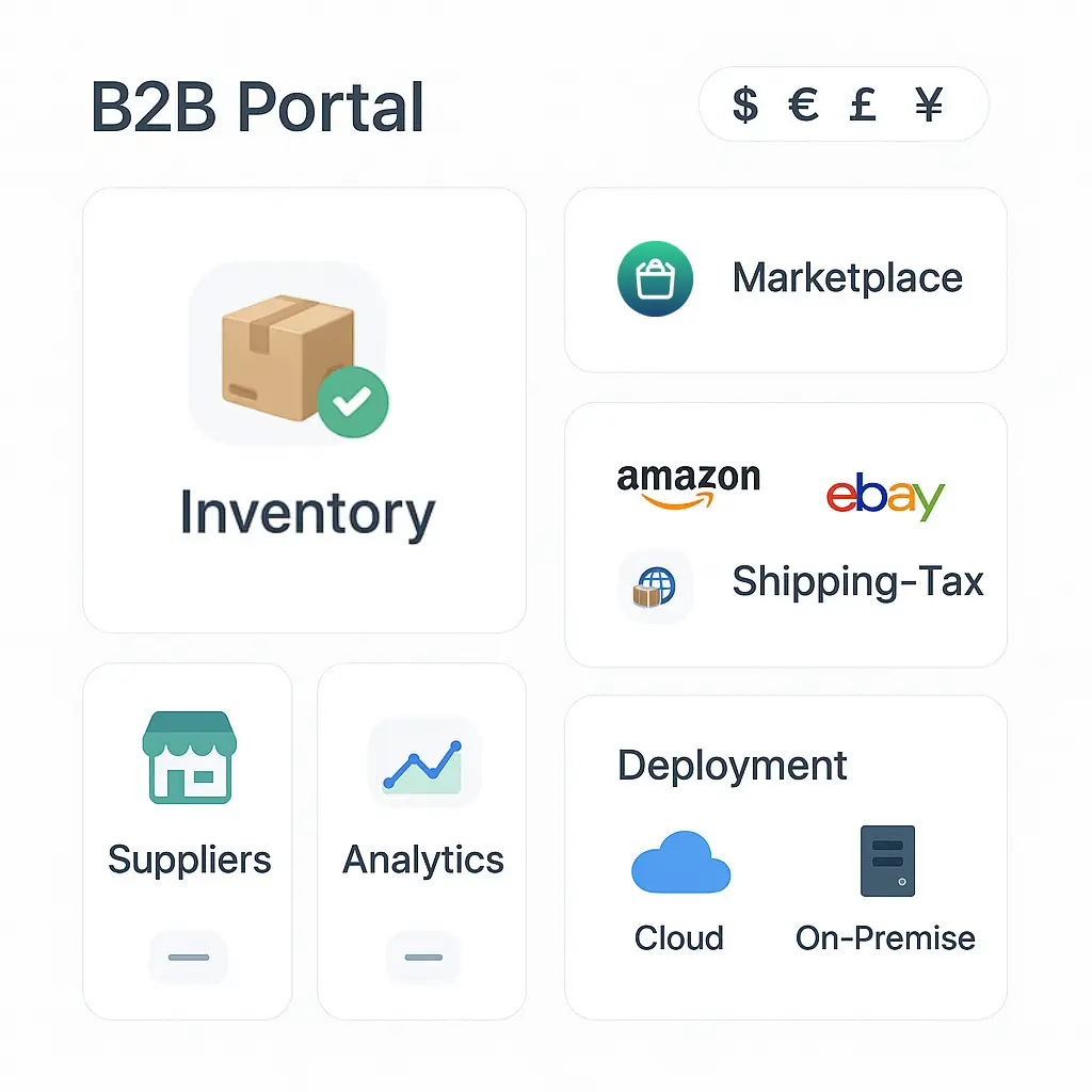 B2B Portal handles scale without requiring another platform