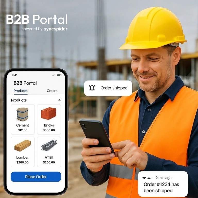B2B Portal Solution for Construction