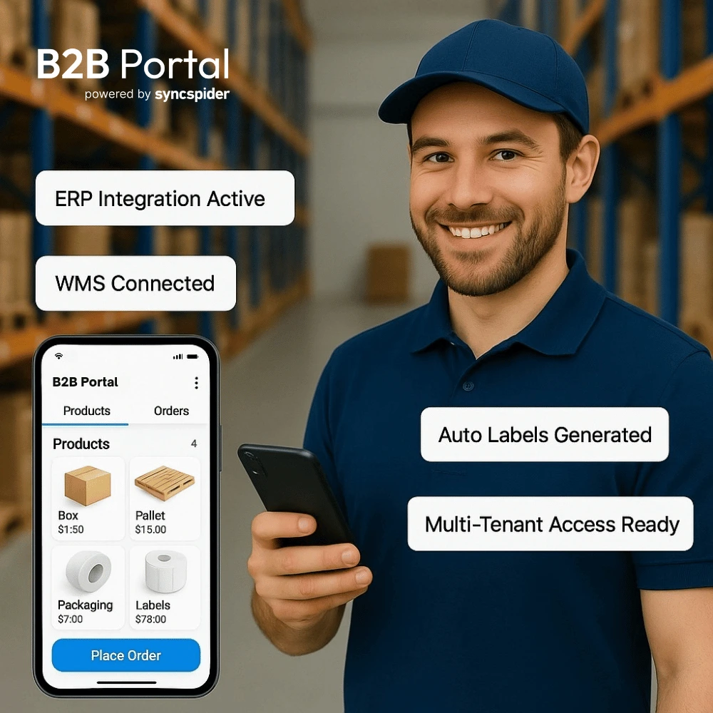 Graphic illustrating the interconnected network of a global supply chain, representing 3PL and 4PL services