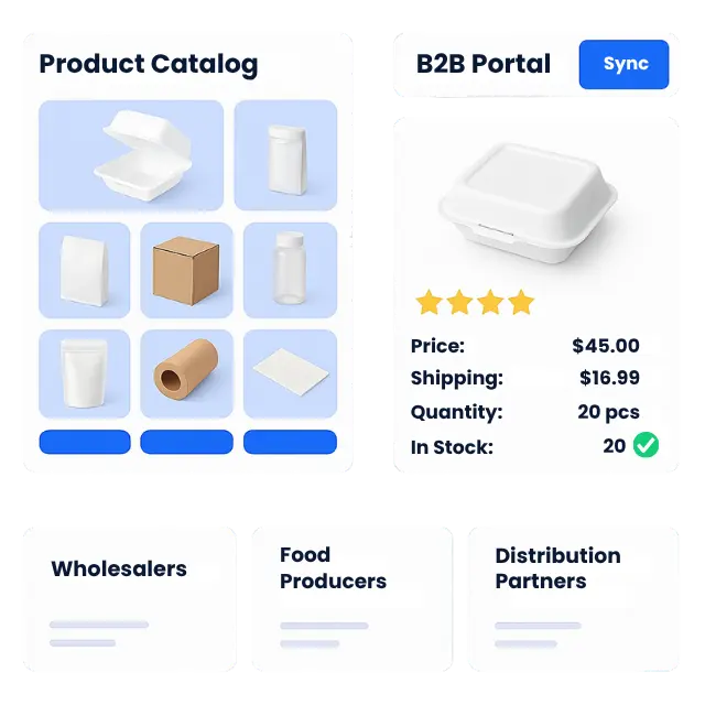 B2B Portal That Streamlines Food Packaging Sales